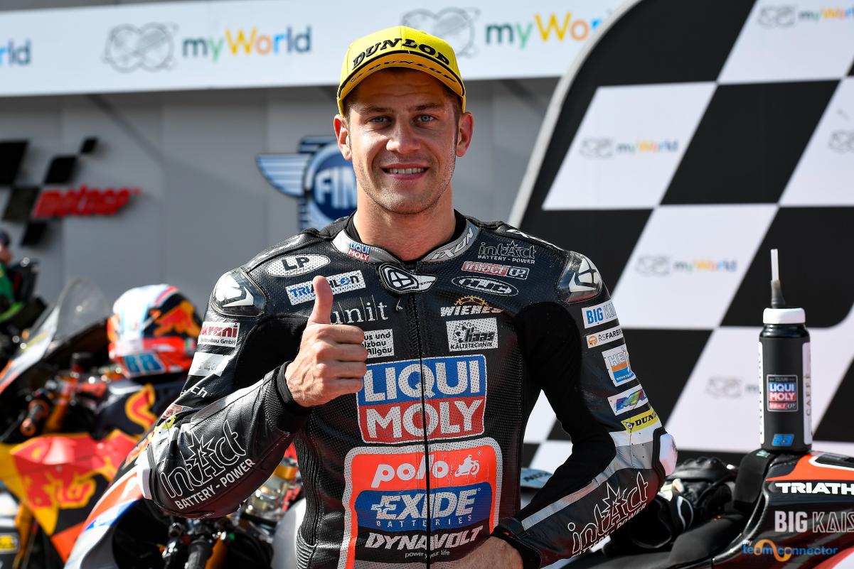 Moto2: Chris Sannwald é quem coloca Marcel Schrotter em forma
