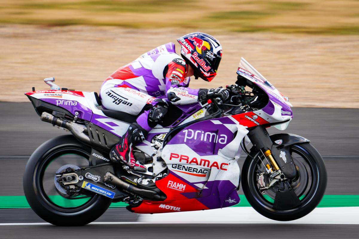 MotoGP, Grã-Bretanha, TL4: Zarco no topo e queda de Espargaró, Oliveira 4º