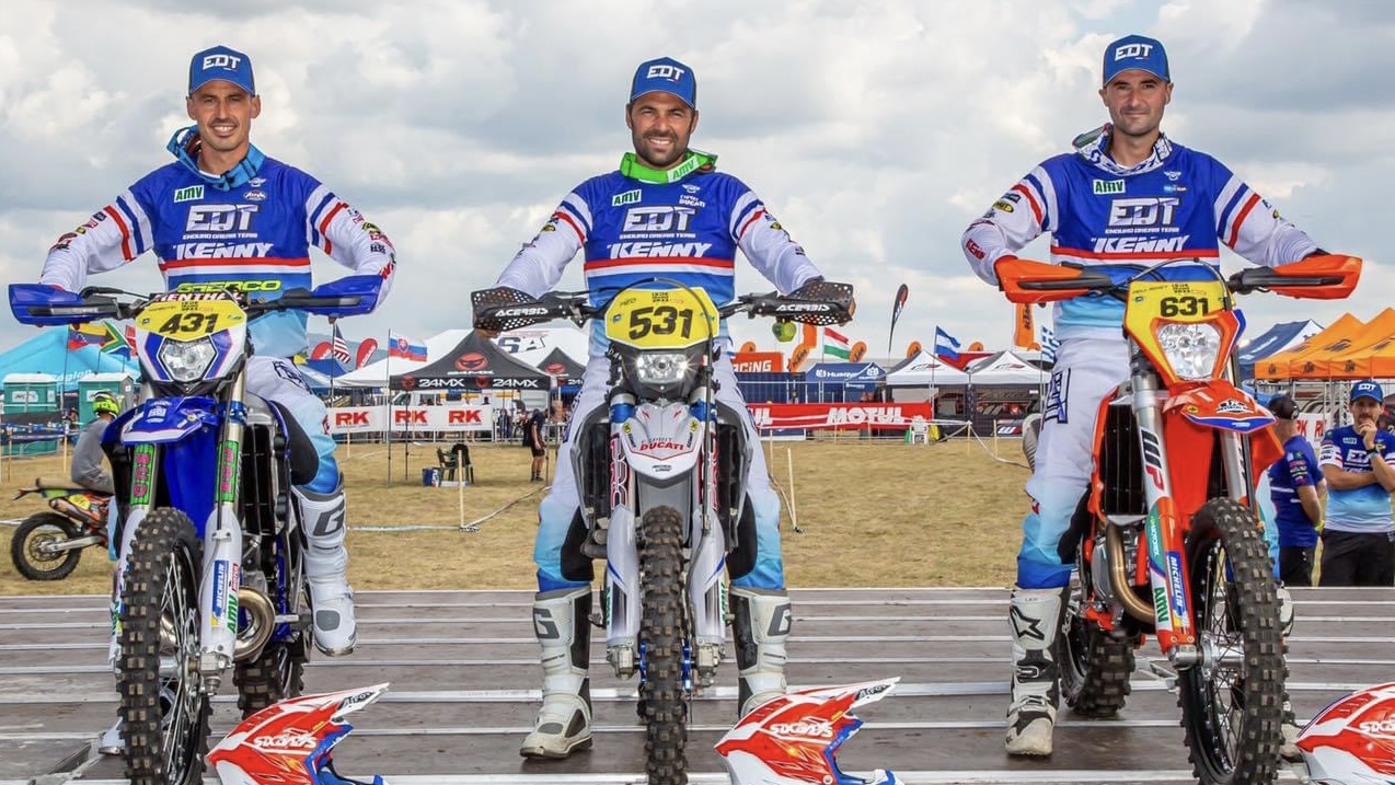ISDE: Nambotin, Meo e Renet compõem Enduro Dream Team