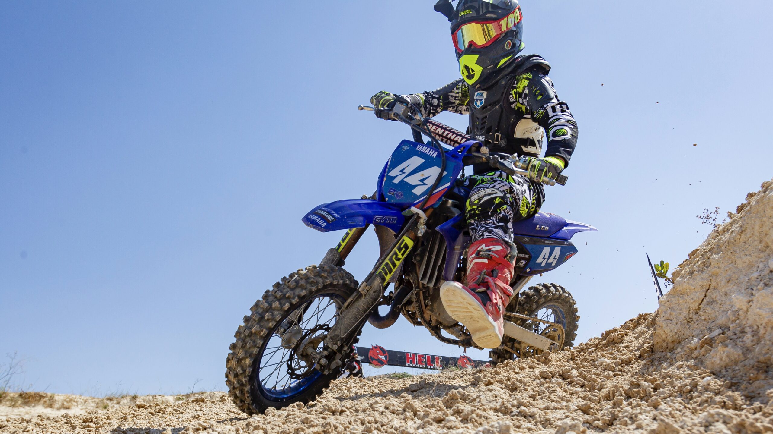 Taça Europeia YZ bLU cRU, Treinos Livres: Lobo com o melhor tempo nas YZ125!