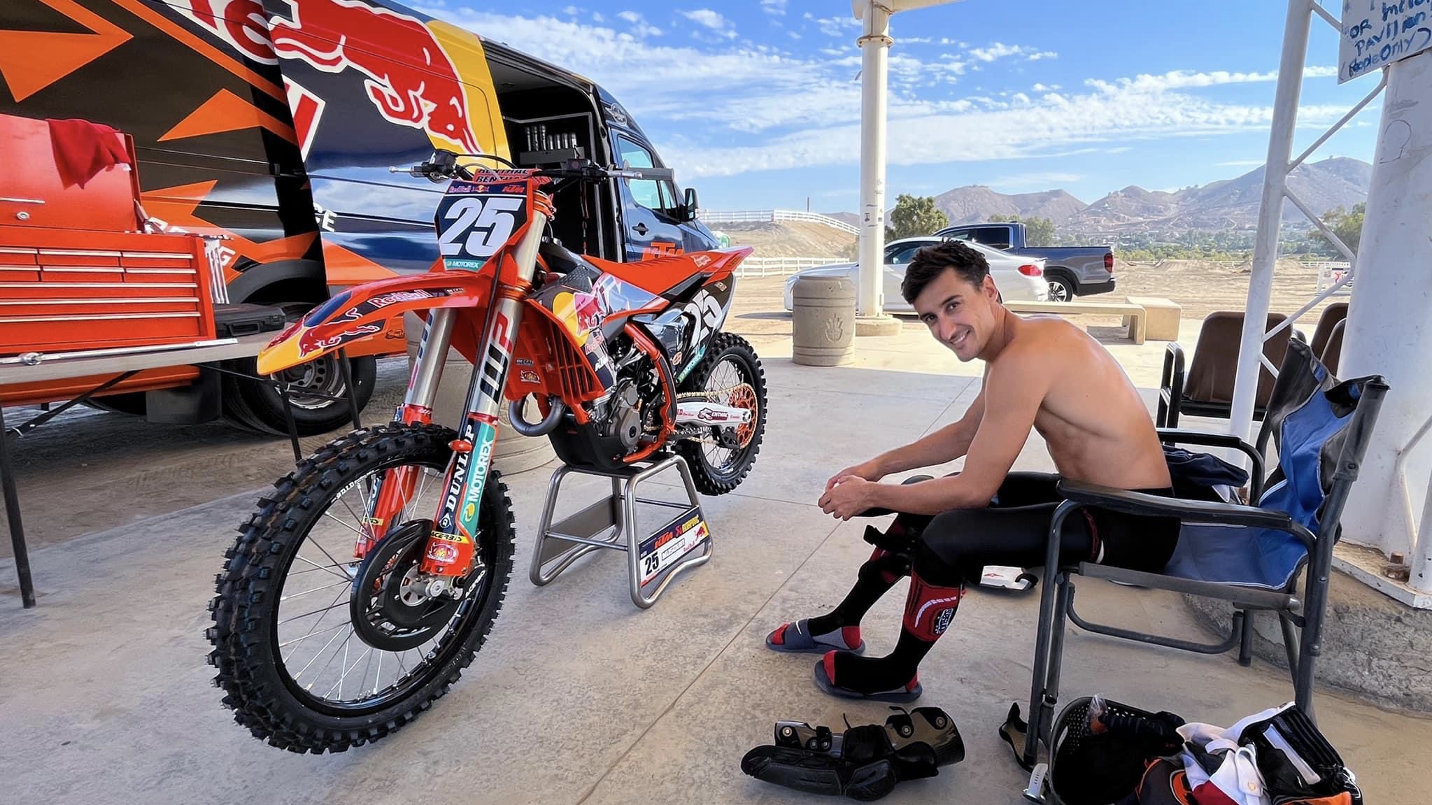 MXON: Marvin Musquin já treina com a “dois e meio”