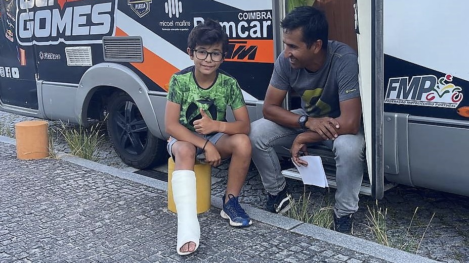 CN Supercross, SX65: Guilherme Gomes de fora devido a lesão