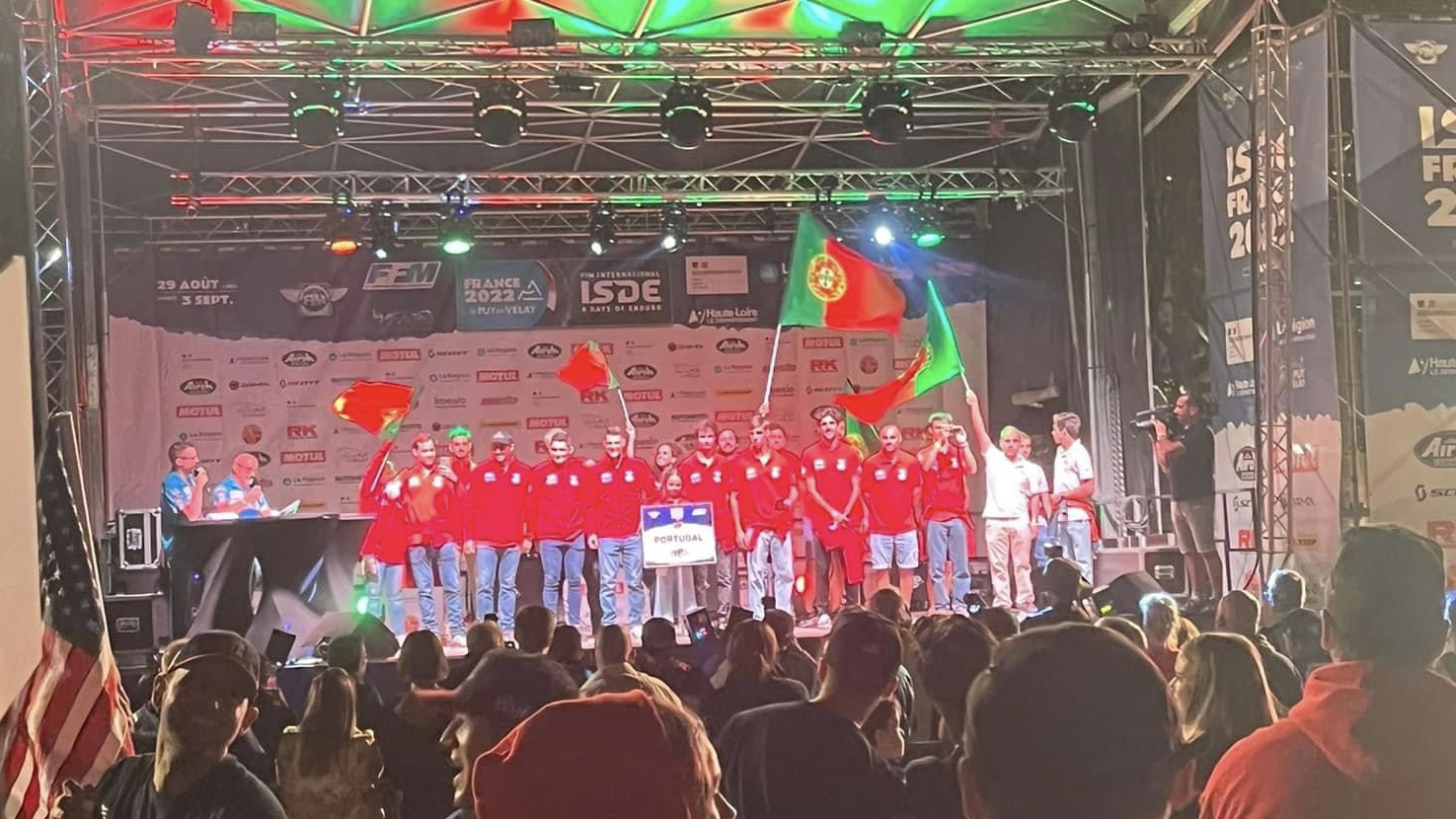 ISDE: Seleção portuguesa participou na cerimónia de abertura