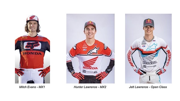 MXON: Irmãos Lawrence e Mitch Evans pela Austrália
