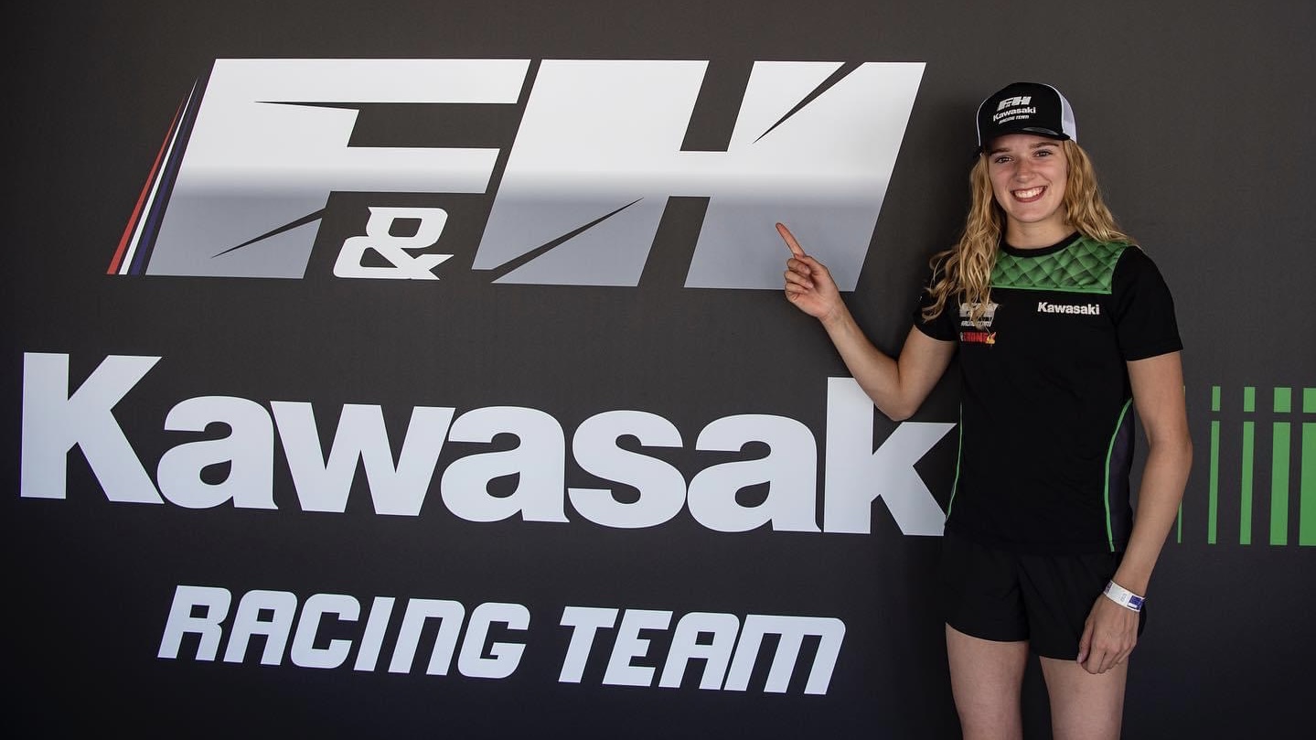 Motocross: Lotte Van Drunen assina com a F&H Racing Kawasaki