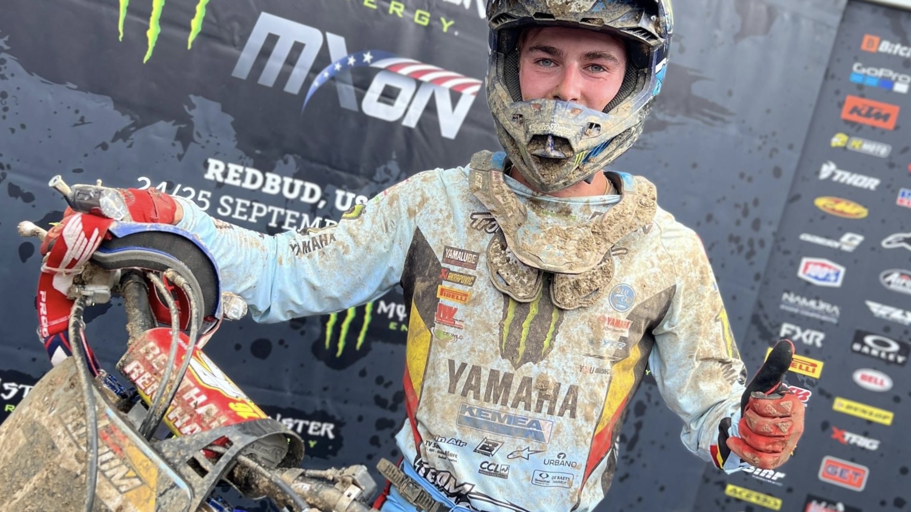 MXON, Qualificação MXGP: Vitória surpresa de Jago Geerts