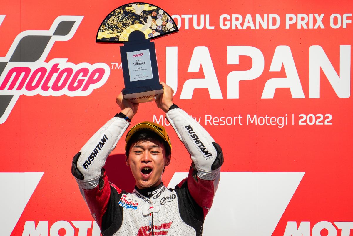 Moto2, Japão, Ai Ogura (1º): “Uma vitória com muito significado porque foi em casa”