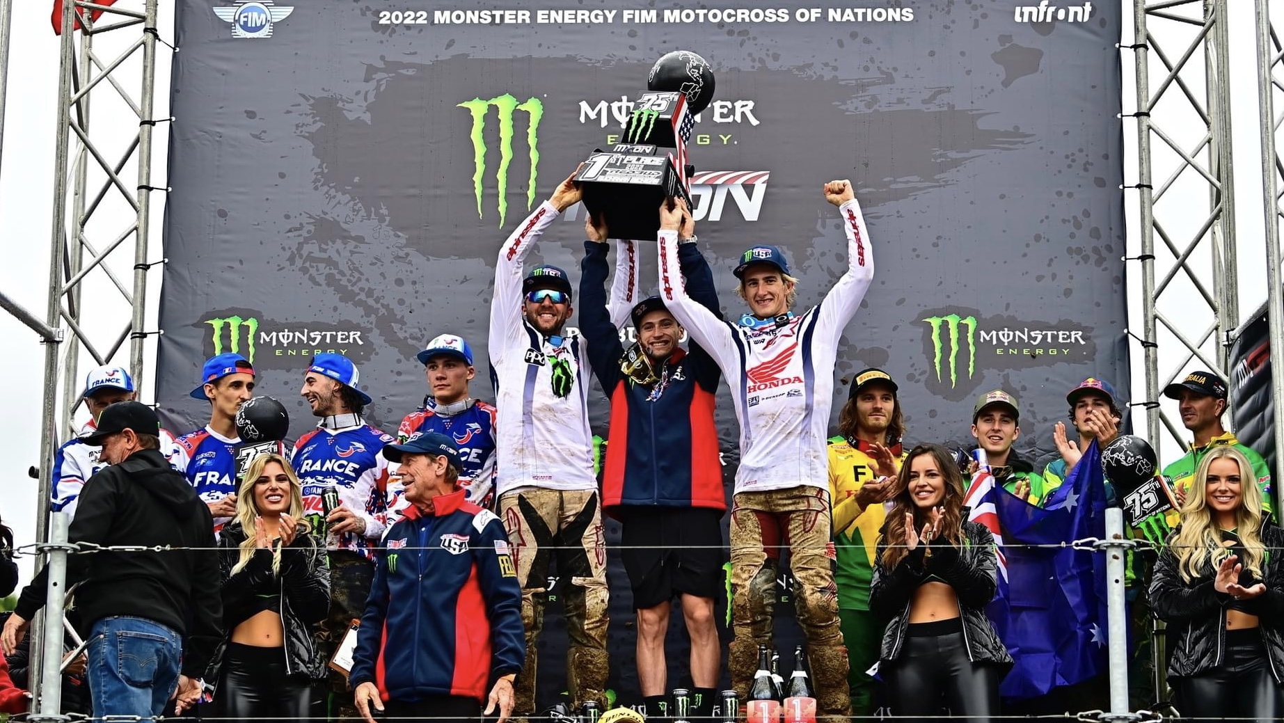 MXON: 23.ª vitória dos EUA no Motocross das Nações!