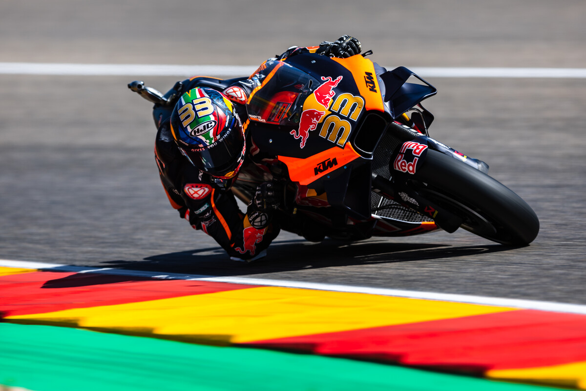 MotoGP, Brad Binder (10º): “Acho que posso fazer um bom trabalho amanhã, façam figas”