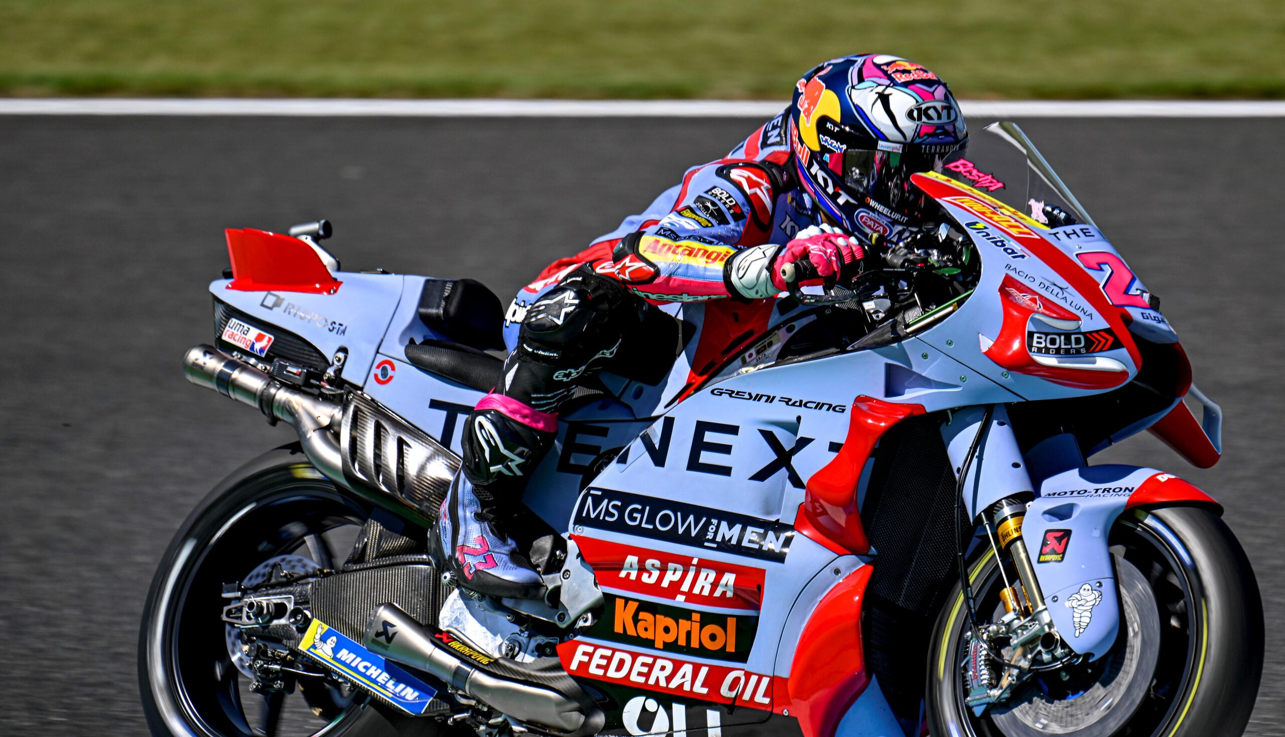 MotoGP, Enea Bastianini (9º): “Não foi fácil passar o Pecco porque ele estava a travar muito tarde”