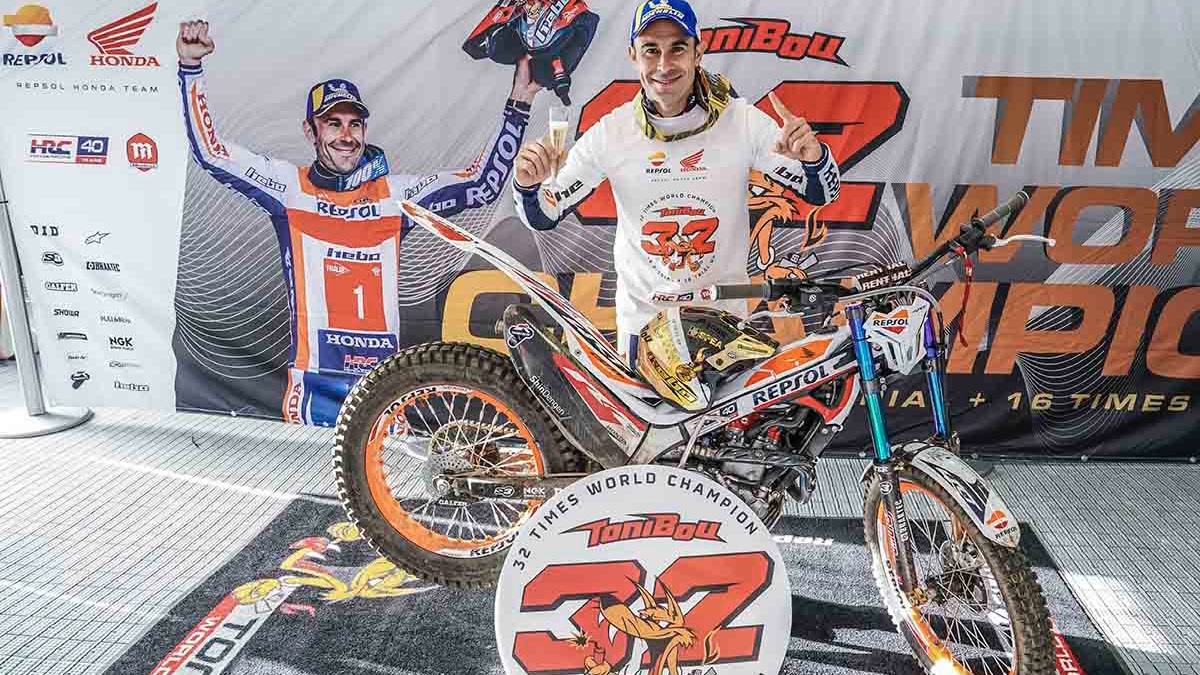 TrialGP: Toni Bou campeão do mundo pela 32.ª vez!