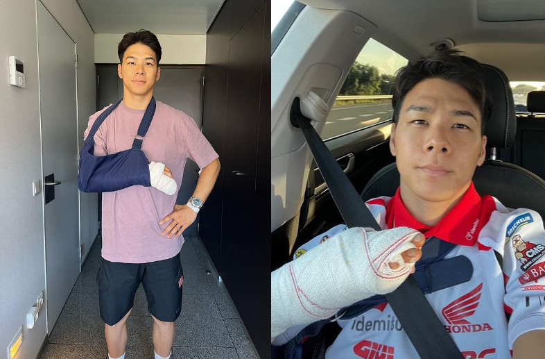 MotoGP, Japão: Nakagami obrigado a cirurgia após acidente com Marquez