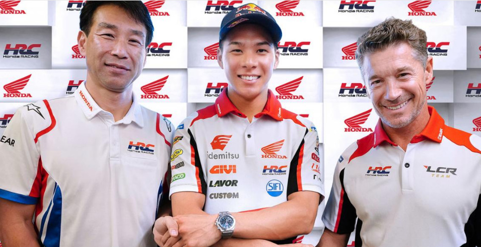 MotoGP: Nakagami assina novo contrato de um ano com a LCR Honda