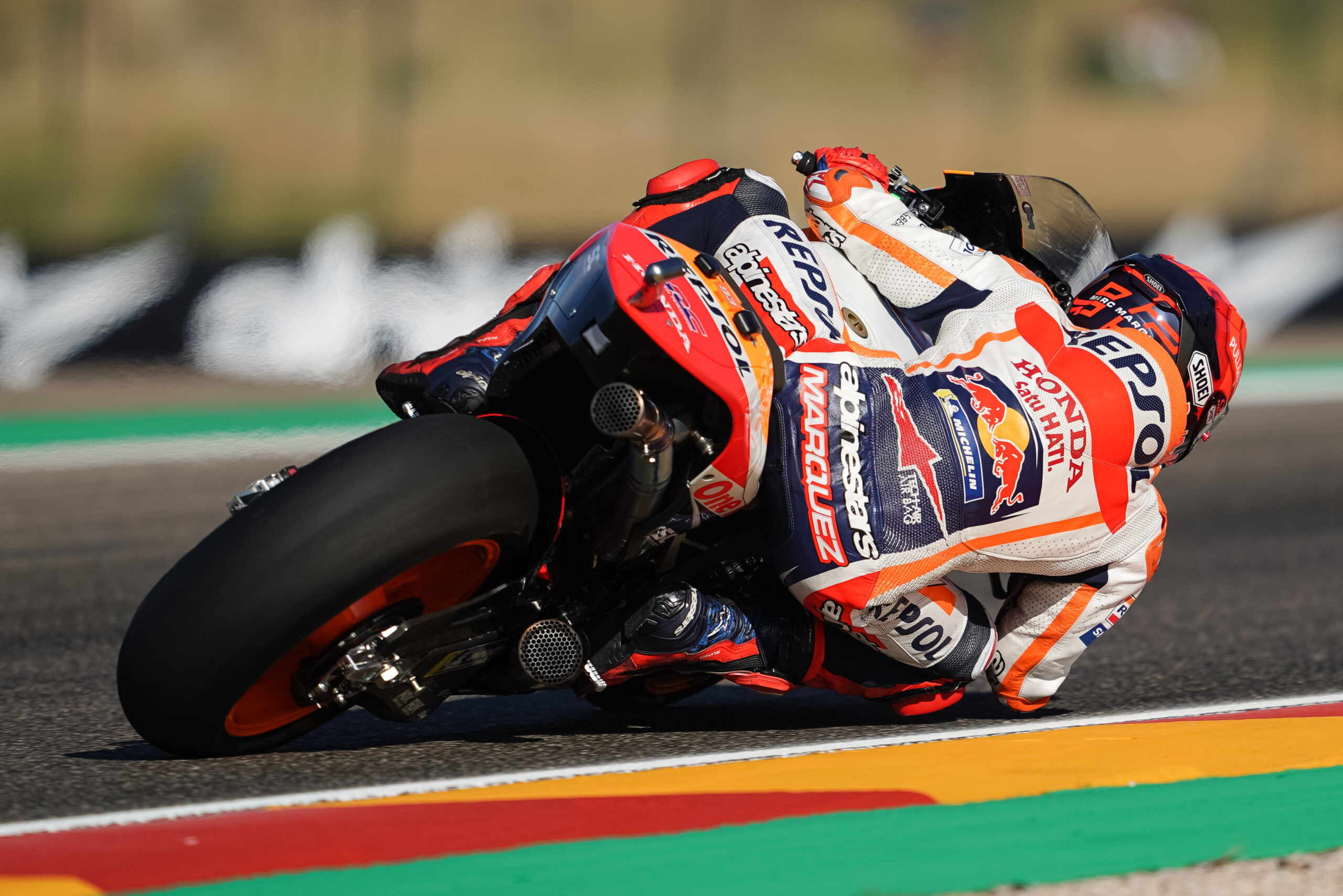 MotoGP, Aragão, Marc Marquez (8º): “Fiz uma boa última volta com o pneu macio”