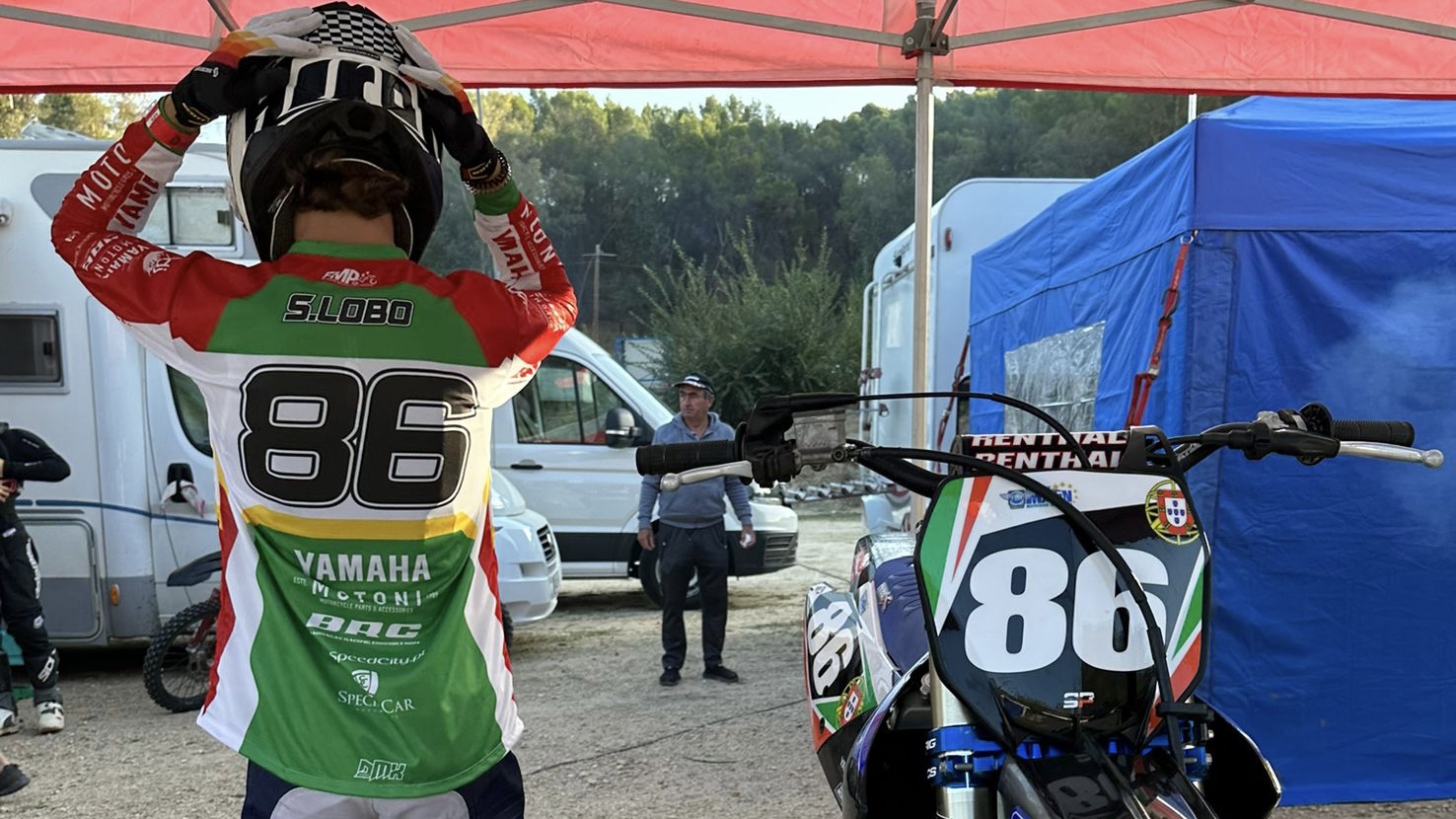 MXoEN, Qualificações: Portugal em 9.º, Lobo 4.º na classe 125