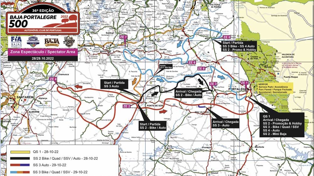 Baja Portalegre: Onde ver?