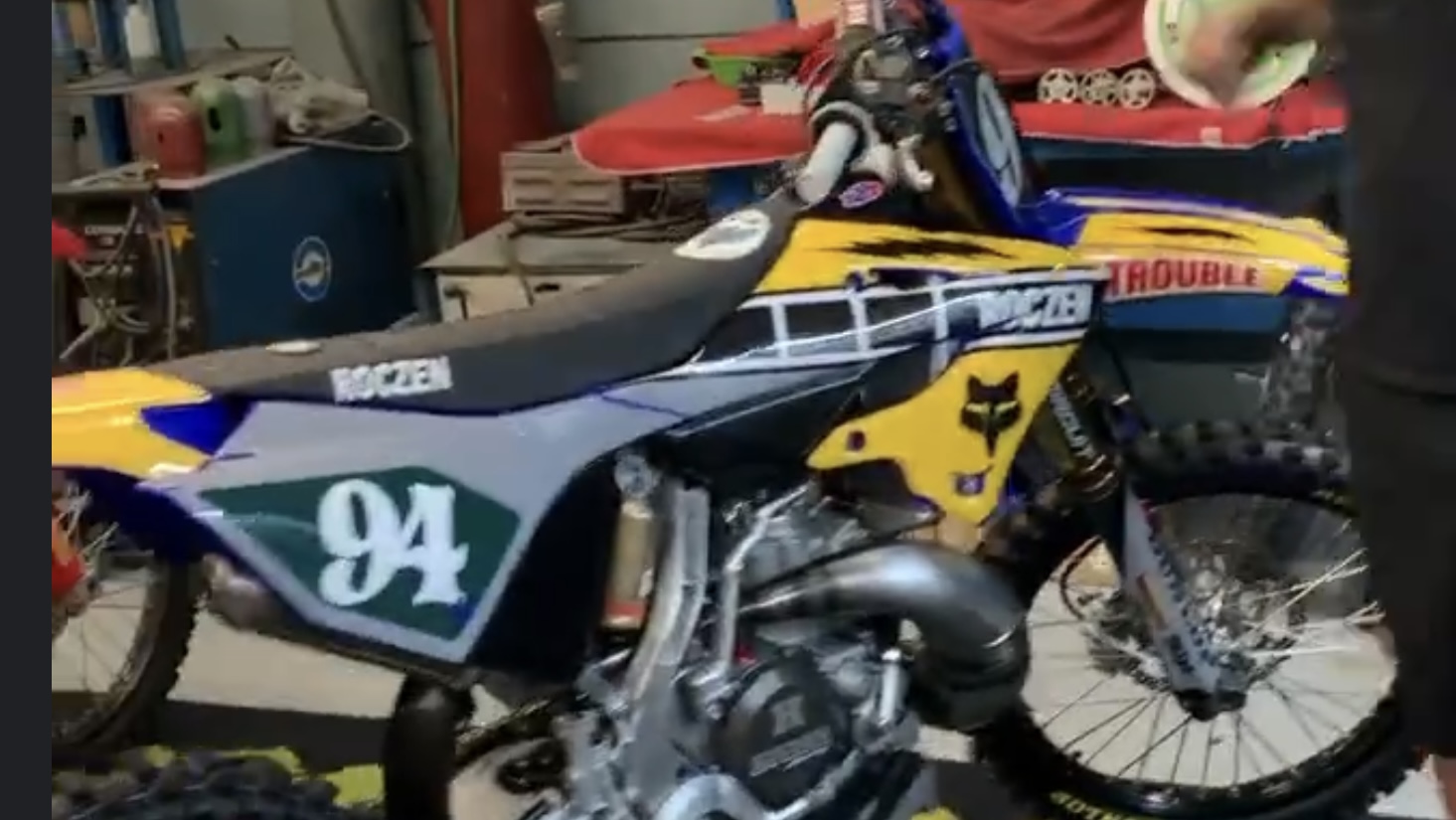 Red Bull Straight Rhythm: Ken Roczen vai competir com uma Yamaha 250cc 2T!
