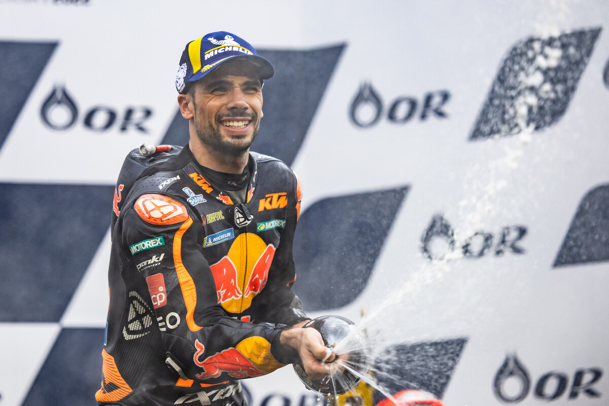 Miguel Oliveira: “Sou bom em entender as condições de aderência da pista bastante depressa”