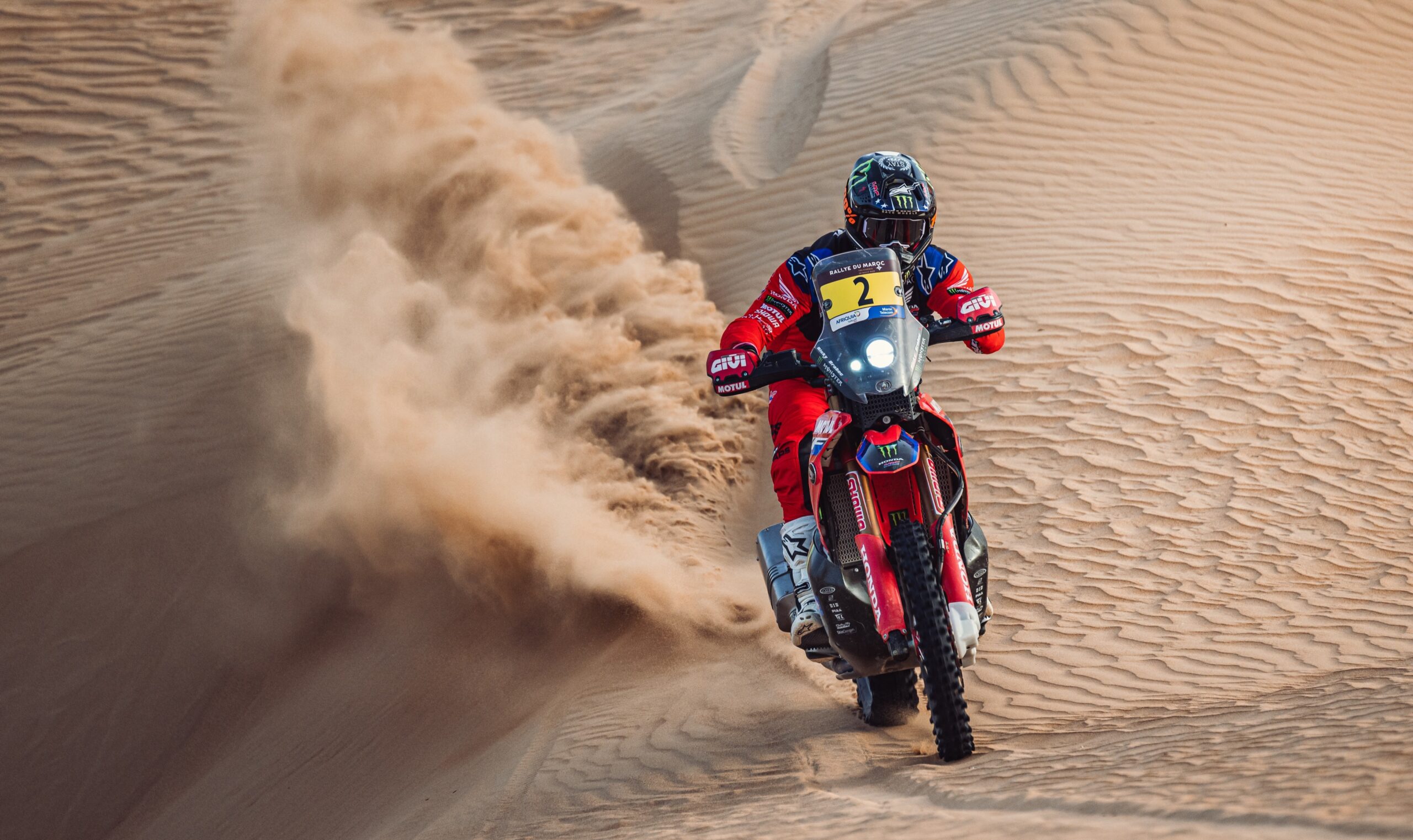 Mundial Rallys FIM, Marrocos: Dia perfeito para a Husqvarna com Benavides e Howes no topo