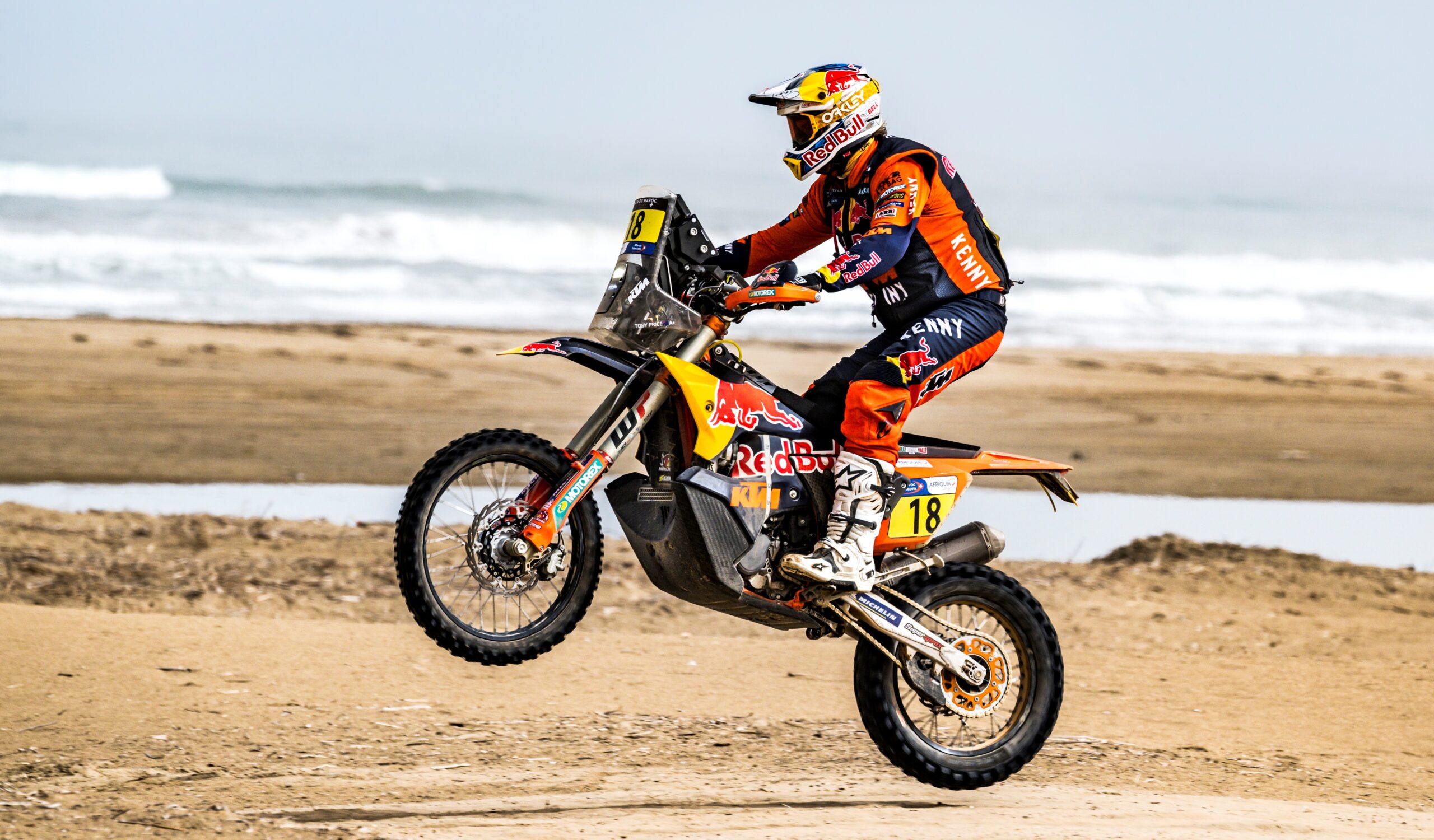 Mundial Rallys FIM, Marrocos: Toby Price em terceiro após primeira etapa