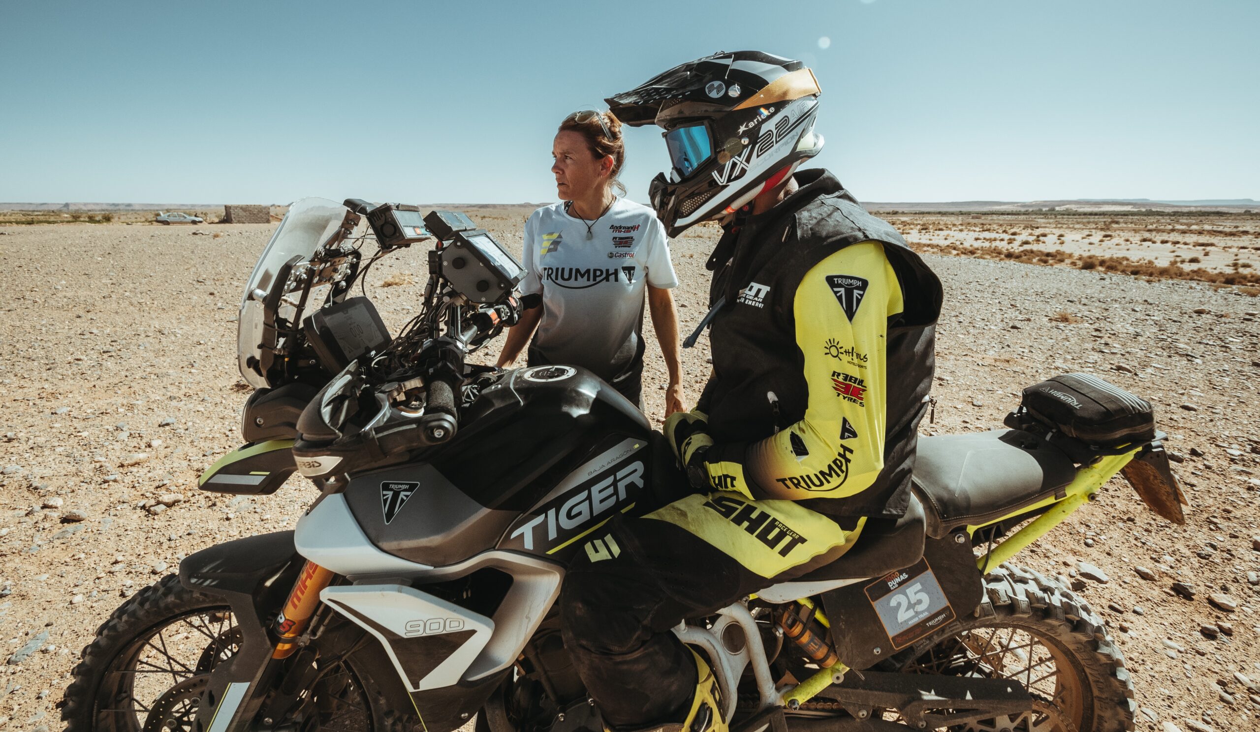 TT: Cervantes e Triumph Tiger 900 Rally Pro dominam o ‘1000 Dunas’  