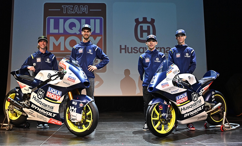 Moto3, Moto2: Apresentação da equipa Husqvarna Intact GP