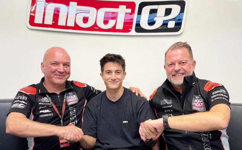 MotoE, Randy Krummenacher e Hector Garzó formam dupla na Dynavolt Intact GP