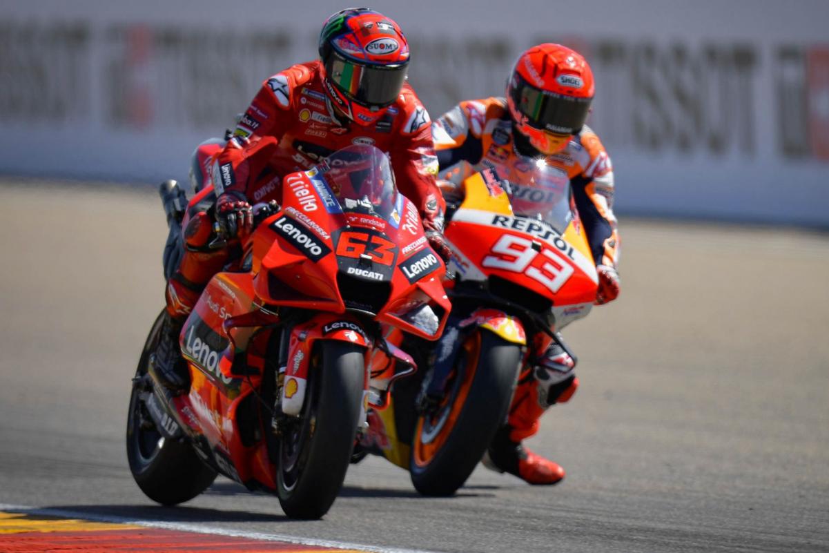 MotoGP, Francesco Bagnaia: “Marquez já começou com os seus jogos psicológicos”