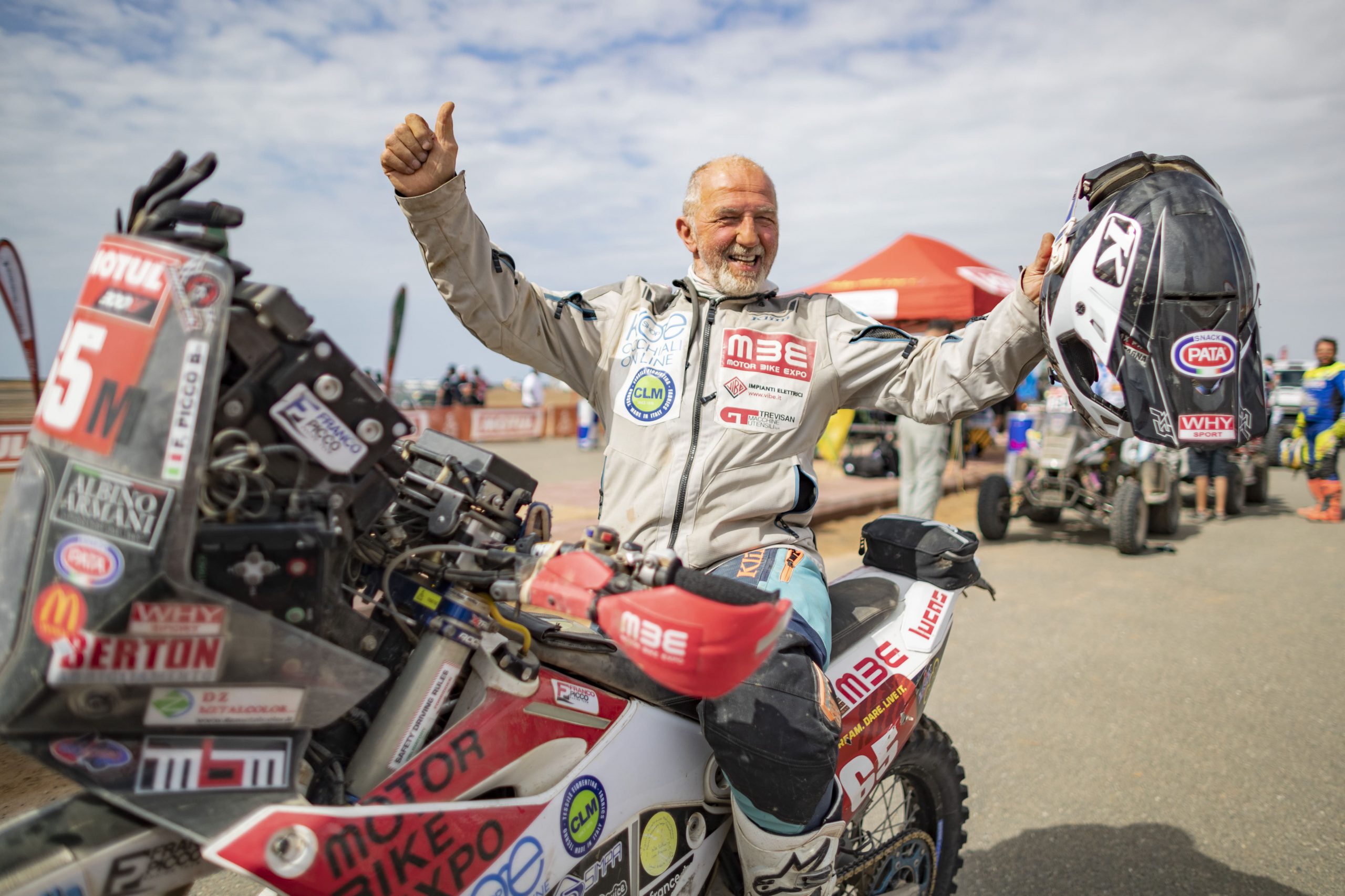 Dakar 2023: Franco Picco, o mais experiente dos ‘motards’