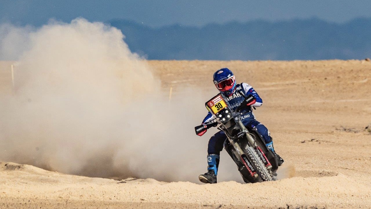 Dakar, Etapa 2, António Maio, 25.º: ”Sem travão traseiro era impossível andar depressa”