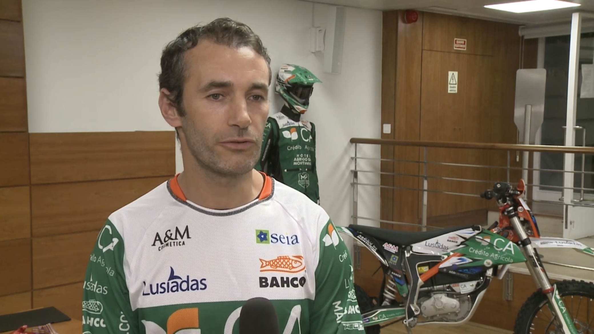 Mário Patrão, Vídeo: “Este ano sentimos na pele a dureza do Dakar”