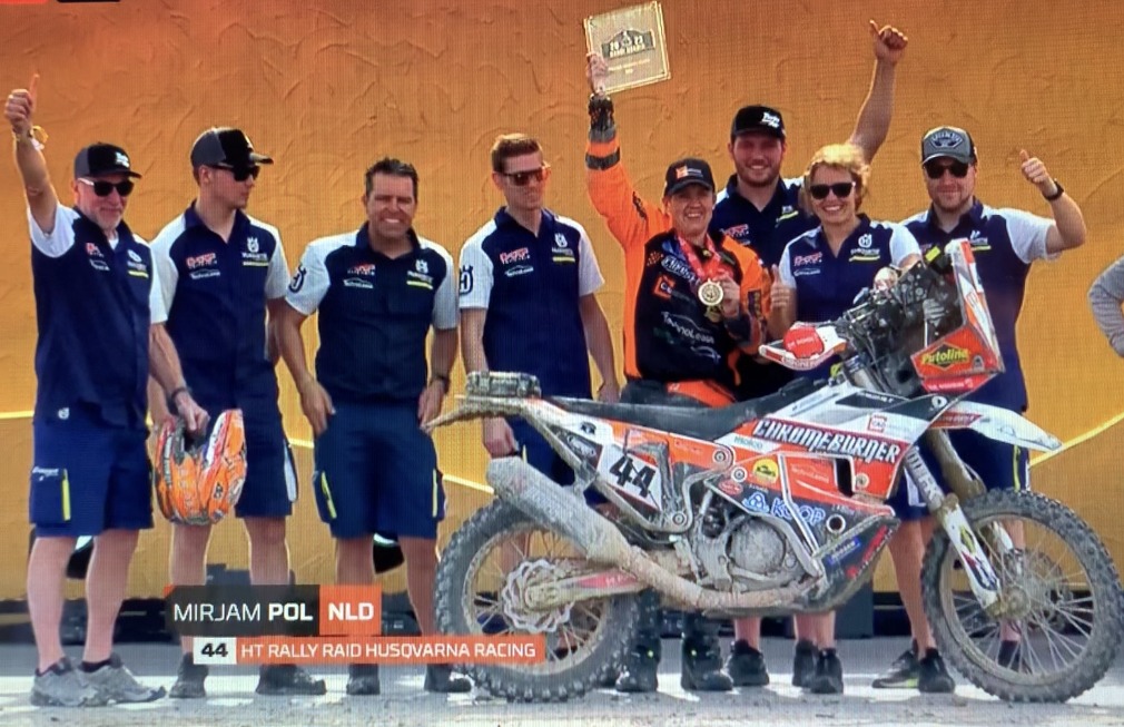Dakar: Mirjam Pol venceu pela terceira vez entre as senhoras
