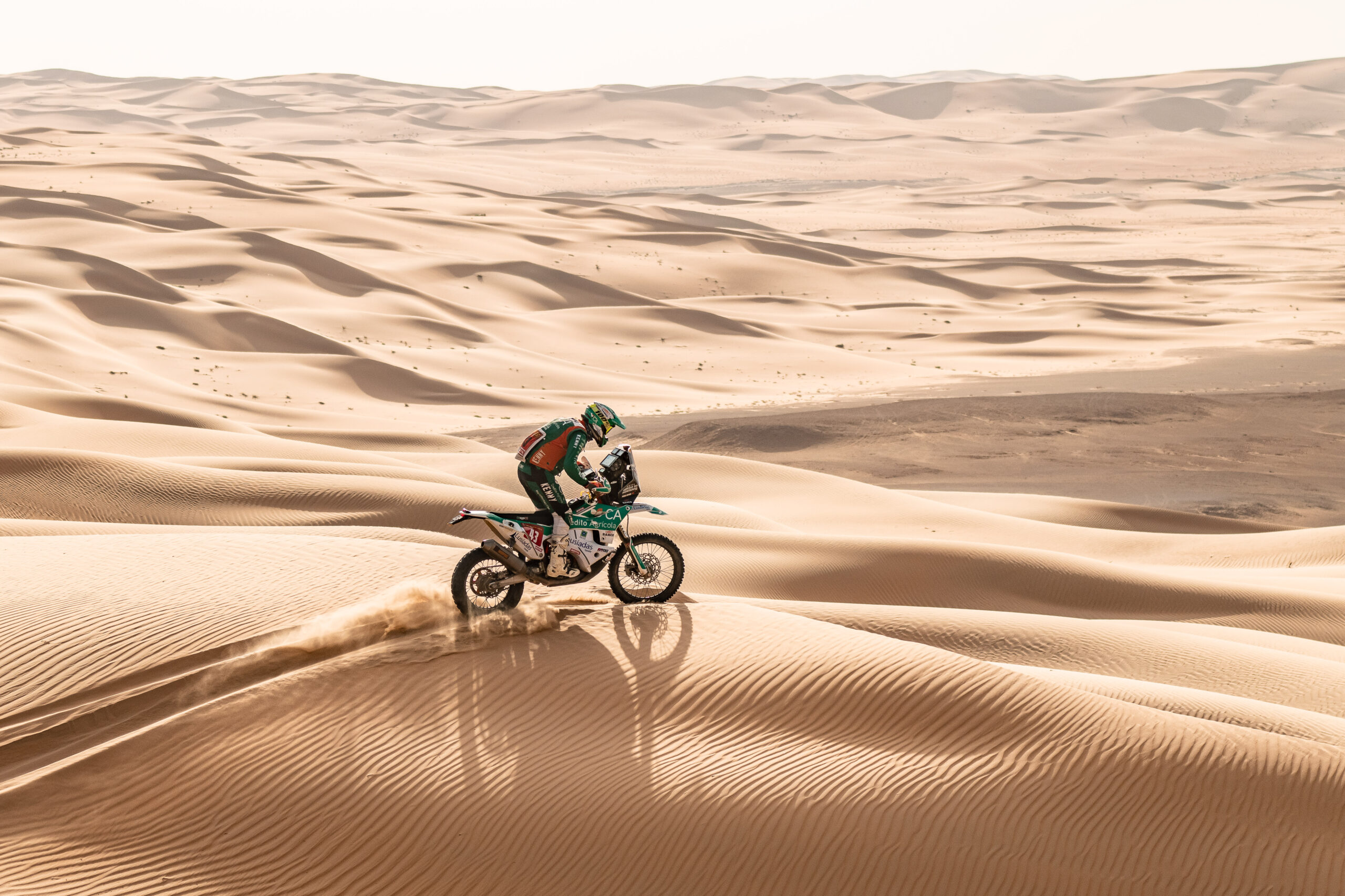 Dakar, Etapa 13, Mário Patrão, 2.º MalleMoto: ”Só termina quando chegar ao pódio final”