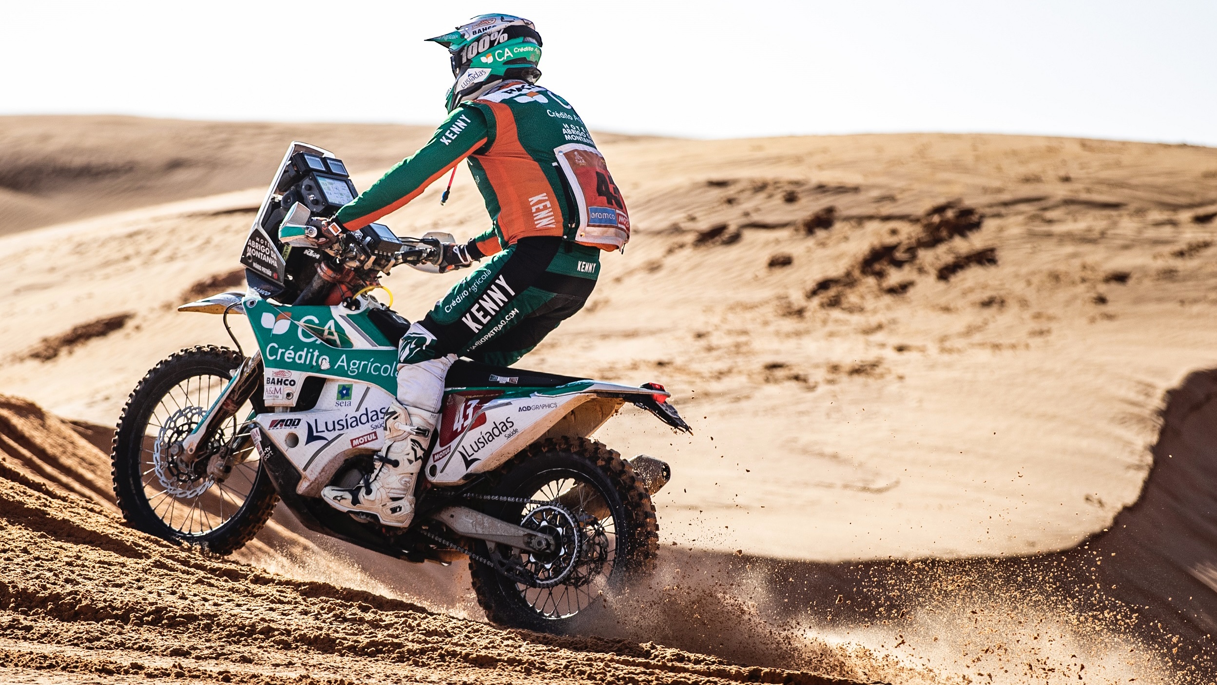 Dakar, Etapa 6, Mário Patrão, 3.º MalleMoto: ”Um dia duro porque descansei poucas horas”