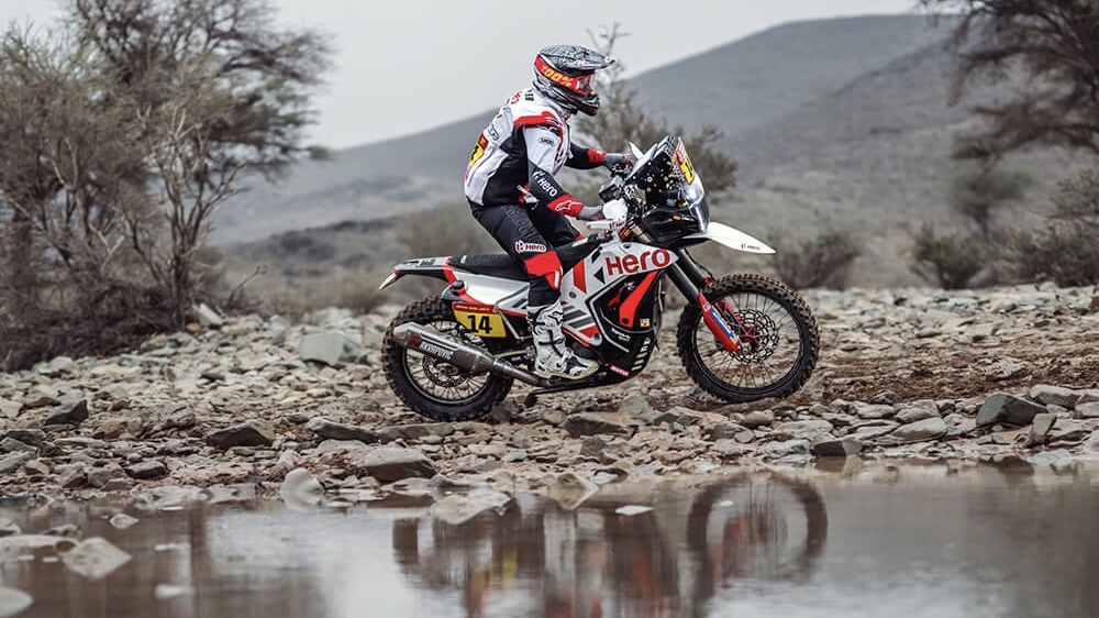 Dakar, Etapa 8, Sebastian Bühler, 7.º: ”Uma etapa divertida”