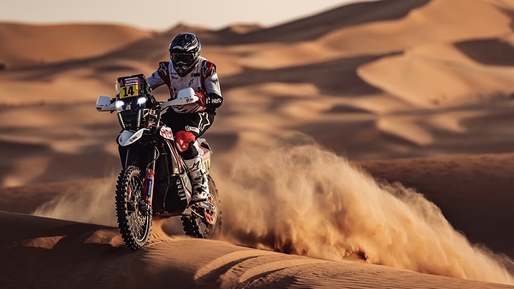 Dakar, Etapa 13, Sebastian Bühler, 12.º: ”Uma etapa curta mas muito dura”