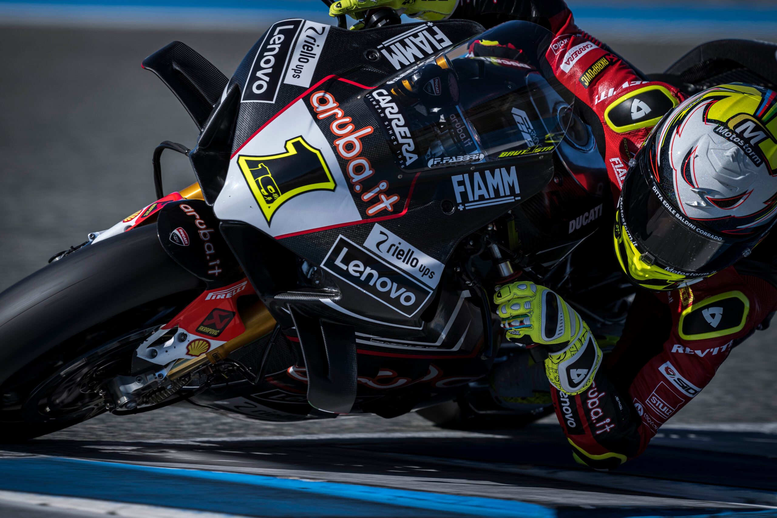 WSBK, Testes Jerez, Alvaro Bautista (3º): “Sensações muito positivas com a nova Panigale”