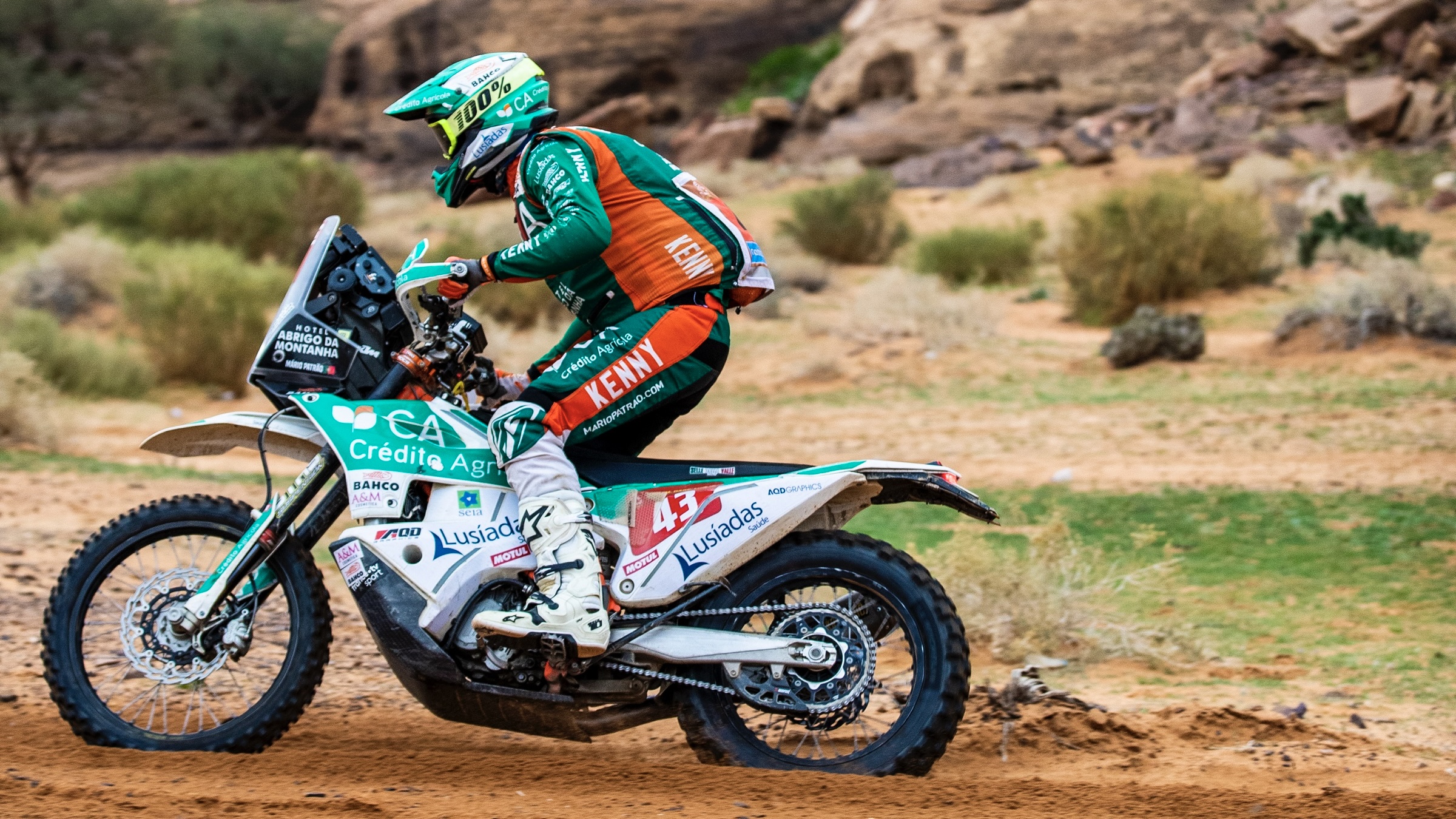 Dakar, Etapa 3, Mário Patrão, 2.º MalleMoto: ”Ainda temos muitos dias pela frente”