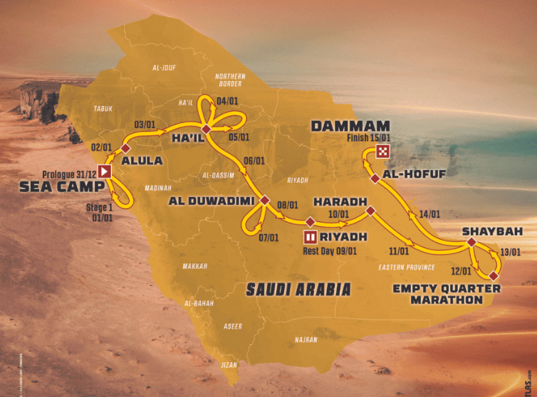Dakar, Etapa 14: 136 kms para se definir o vencedor do 45º Dakar