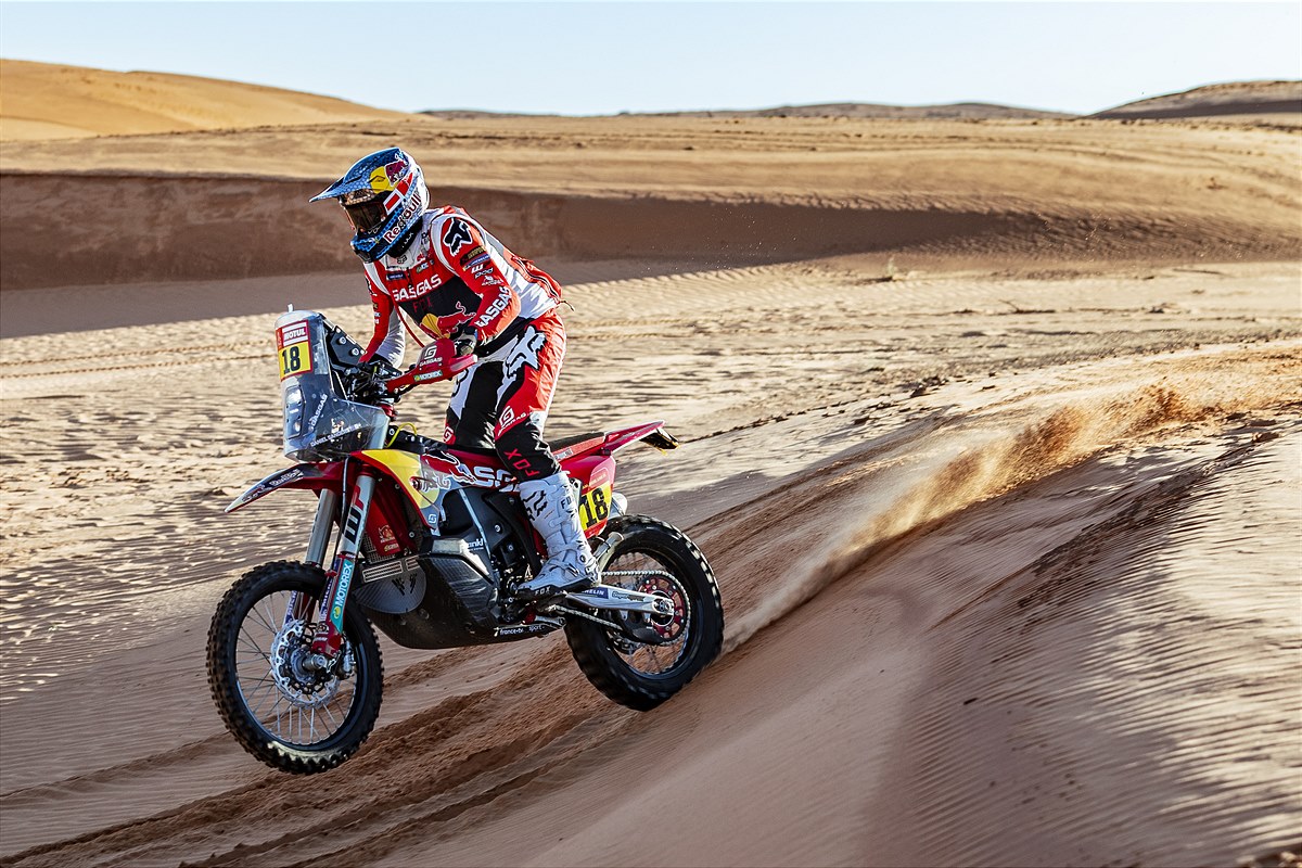 Dakar, Etapa 5, Daniel Sanders, 21.º: “Quando acordei, não me sentia bem de todo”