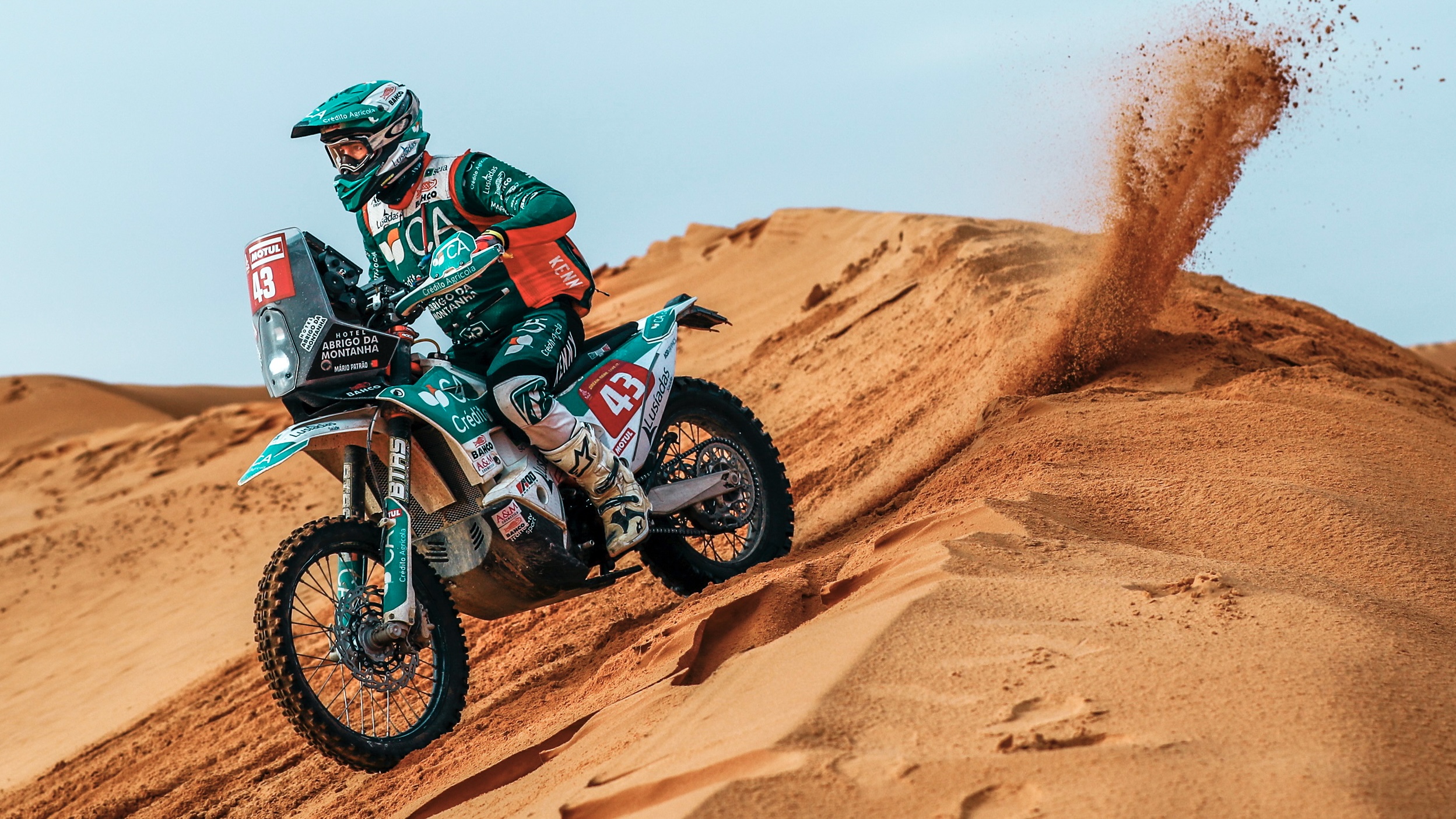 Dakar, Etapa 9, Mário Patrão, 2.º MalleMoto: ”Não houve percalços”
