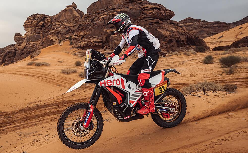 Dakar, Etapa 3, Franco Caimi, 17.º: “Não me senti muito confortável com a moto”