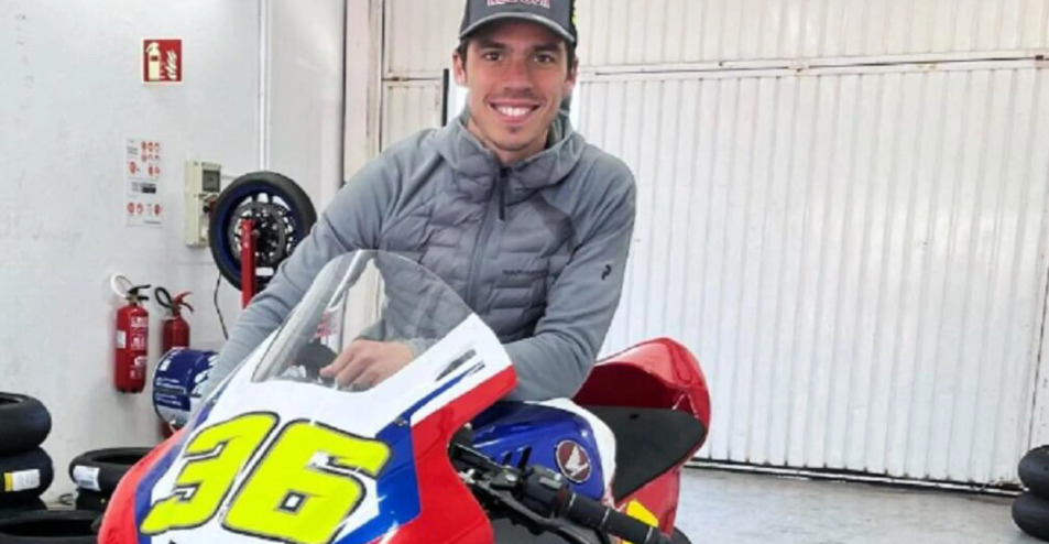 MotoGP: Joan Mir estreou em Valência uma nova Honda Fireblade