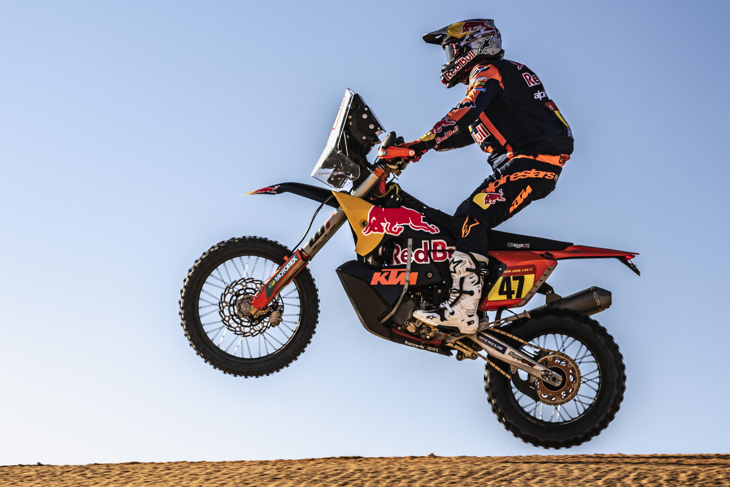 Dakar, Etapa 6, Kevin Benavides, 5.º: “O nível é muito alto nesta altura”