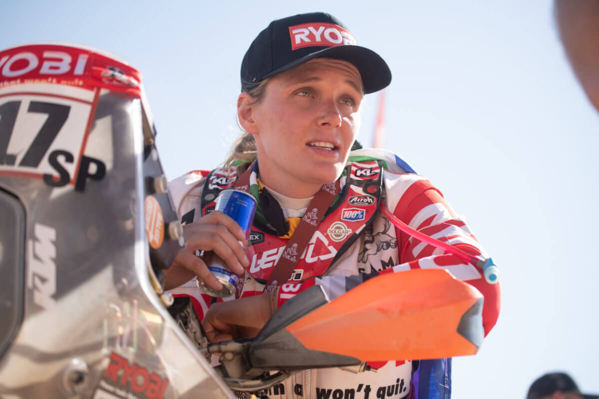 Dakar, Etapa 11: Kirsten Landman é uma das heroínas do 45º Dakar