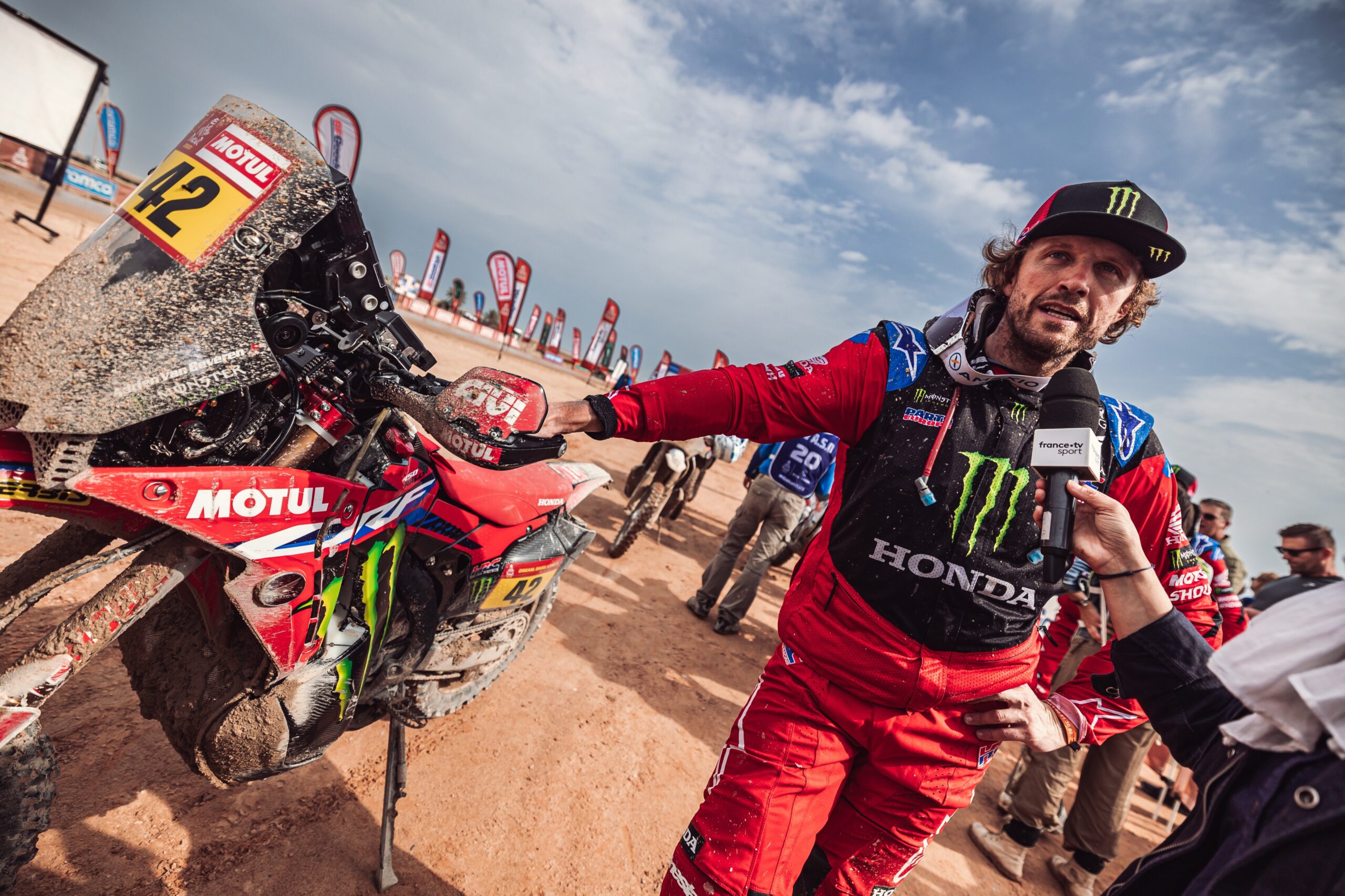 Dakar, Etapa 14, Pablo Quintanilla, 4º: “Às vezes ganhamos, às vezes não, faz parte das corridas”