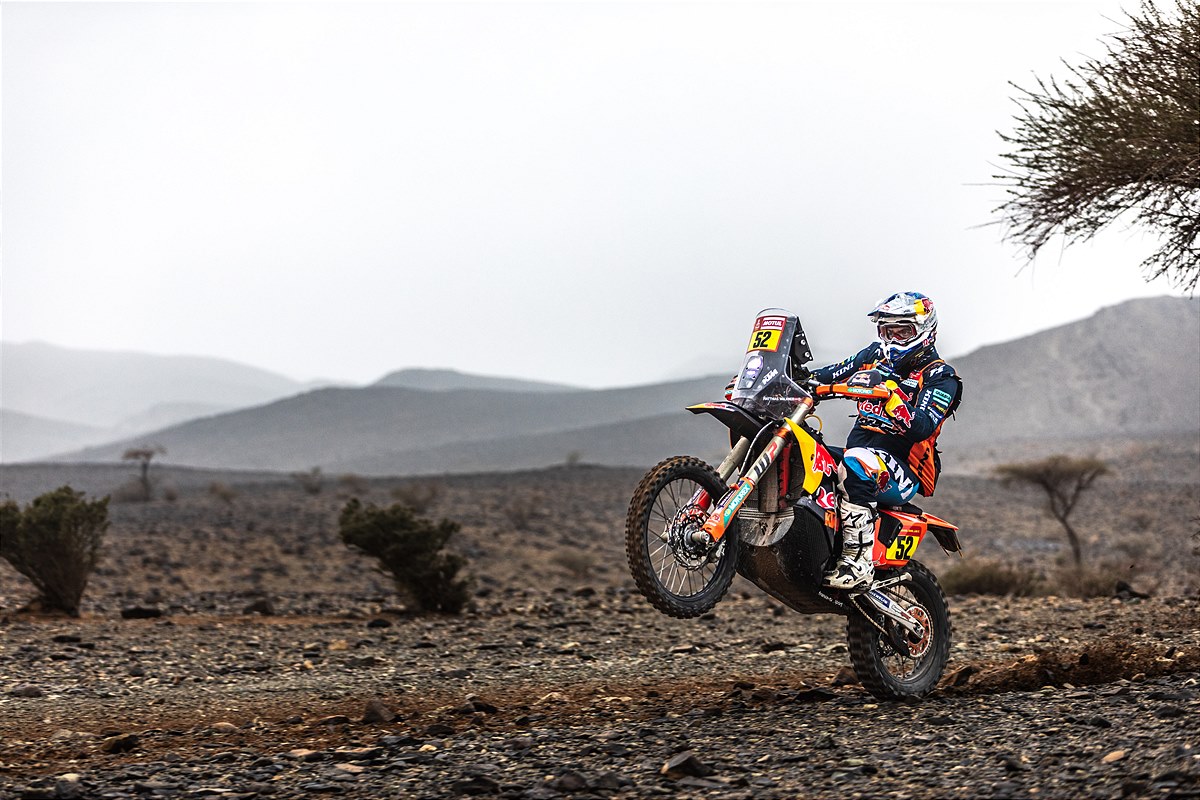 Dakar, Etapa 8, Matthias Walkner, 8.º: “Acho que fiz um bom trabalho”