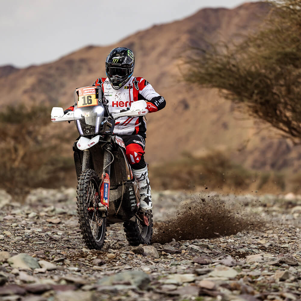 Dakar, Etapa 2, Ross Branch, 4.º: “Uma das etapas mais longas que fiz no Dakar”