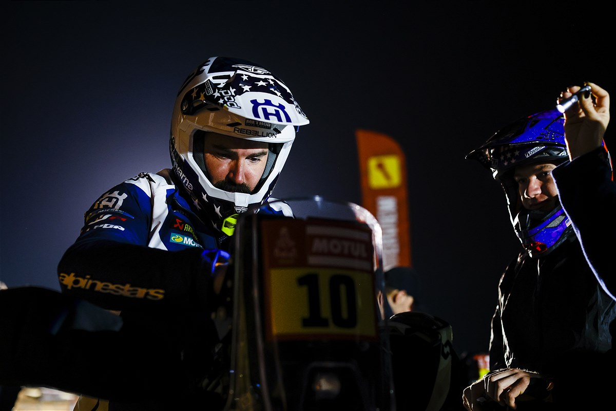 Dakar, Etapa 4, Skyler Howes, 3.º: “Tive uma grande queda numa secção de rochas”