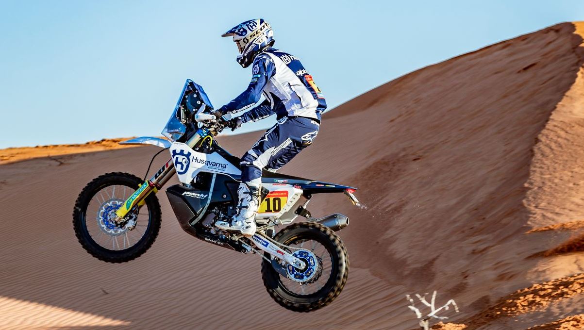 Dakar, Etapa 6, Skyler Howes, 2.º: “O facto de estar a liderar não está na minha cabeça”